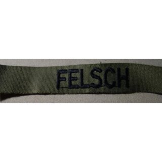 FELSCH, unbenutzt