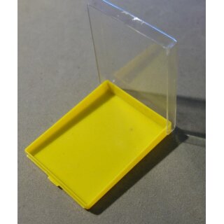 gelb/klar, Klappdeckel
