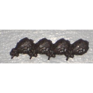 modern, bronze coloured, quadruple