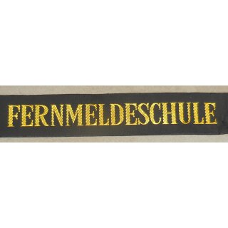 Signals School, to be ordered in the Schools Section