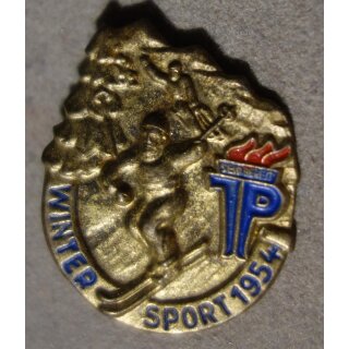 1171/1954, gold coloured Iron, painted