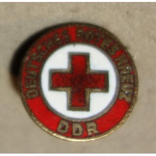 1e, from 1966, with DDR, Iron, gold coloureed, enamelled, about 16mm